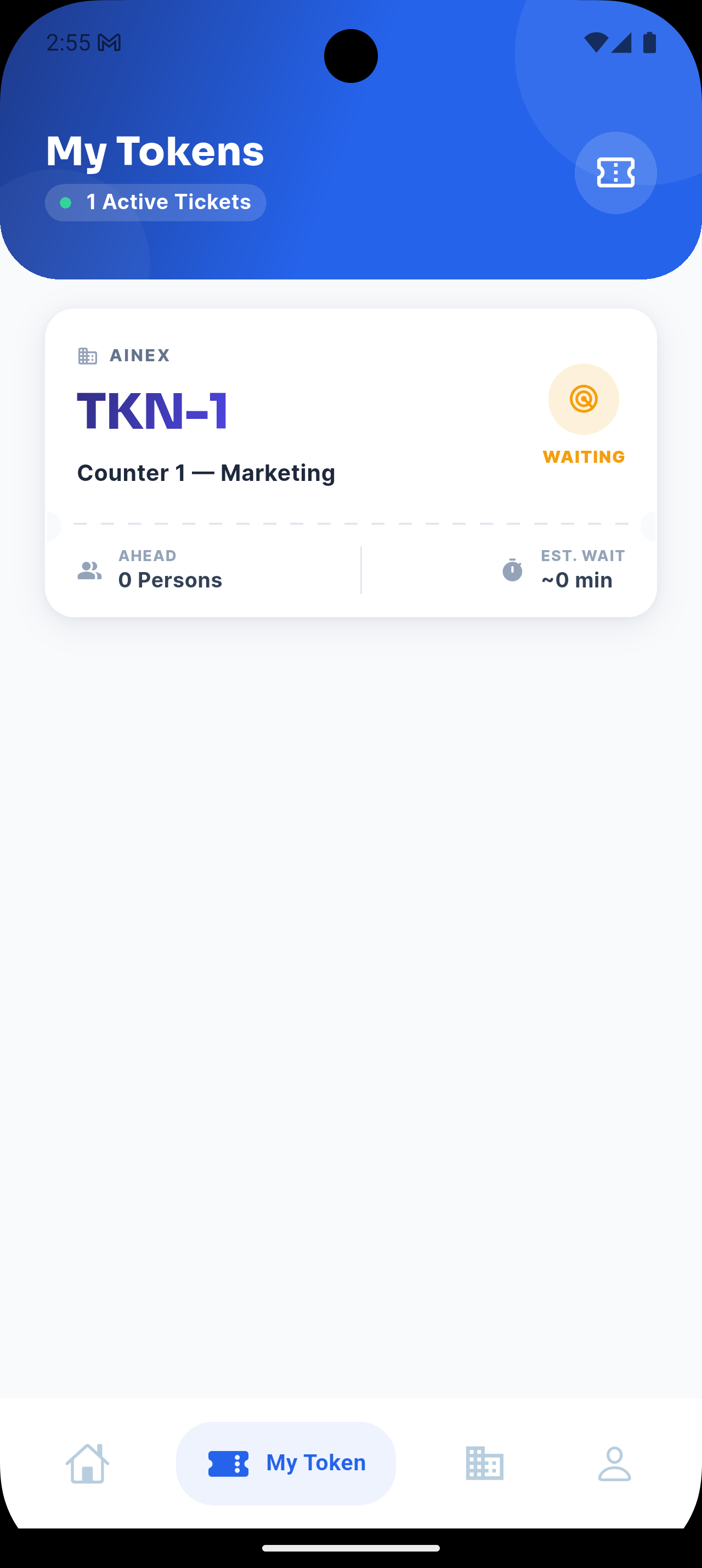 Real-Time Queue Visibility
